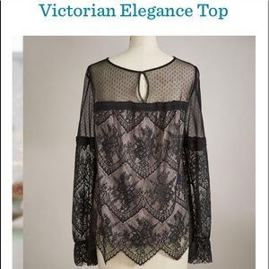 Sundance Victorian Elegance Lace Top